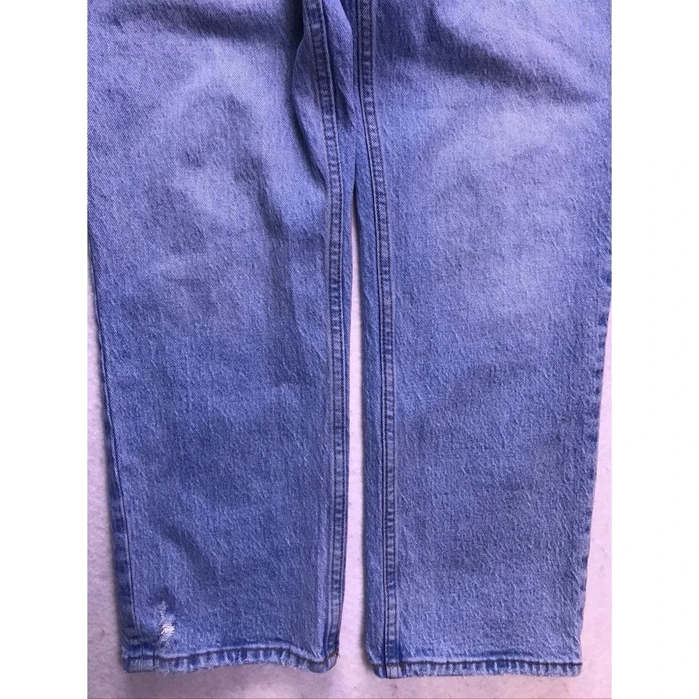 Abercrombie & Fitch‎ 90s Straight Jeans Womens 27/4S Light wash Curve Love